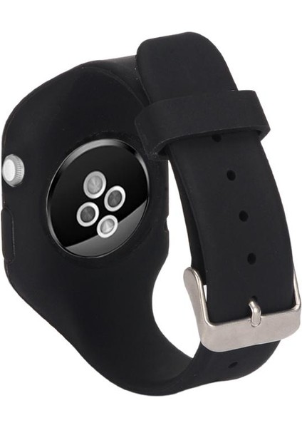Yedek Silikon Akıllı Watch Band Spor Strap Apple Izle Için 42MM Siyah (Yurt Dışından) fiyatları
