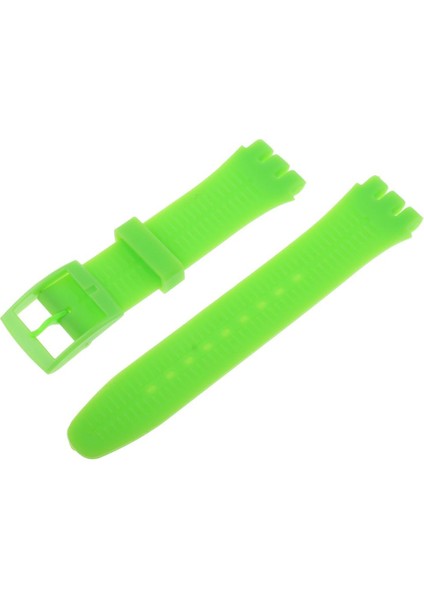Silikon Izle Bantları 19MM Kauçuk Saat Kayışı Su Geçirmez Bileklik Değiştirme Yazar (Yurt Dışından)