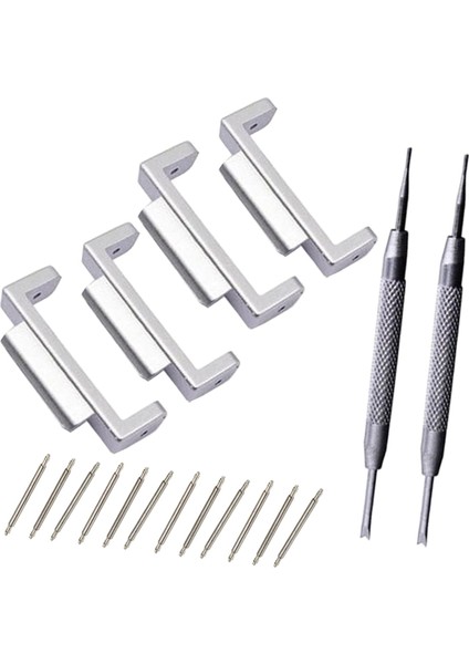 Casio 110 100 120 150 300 G-5600 6900 Gümüş Için Saat Kayışı Adaptörler Seti (Yurt Dışından)