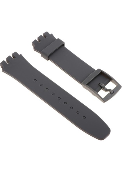 Hızlı Yayın Silikon Izle Bantları Kauçuk Saat Kayışı Akıllı Watch Band 20MM Gri (Yurt Dışından)