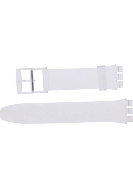 Silikon Izle Bantları 19MM Kauçuk Saat Kayışı Su Geçirmez Bileklik Değiştirme Şeffaf (Yurt Dışından) fiyatları