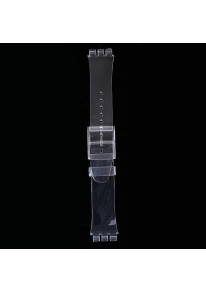 Silikon Izle Bantları 19MM Kauçuk Saat Kayışı Su Geçirmez Bileklik Değiştirme Şeffaf (Yurt Dışından) modelleri