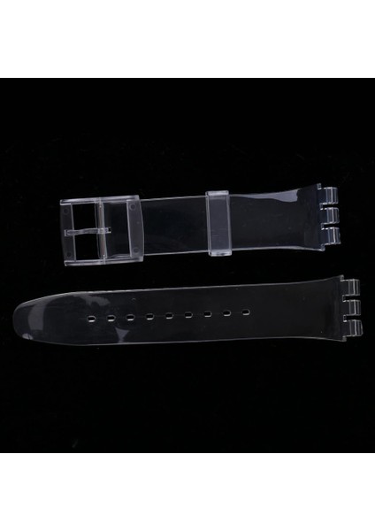 Silikon Izle Bantları 19MM Kauçuk Saat Kayışı Su Geçirmez Bileklik Değiştirme Şeffaf (Yurt Dışından) indirimleri