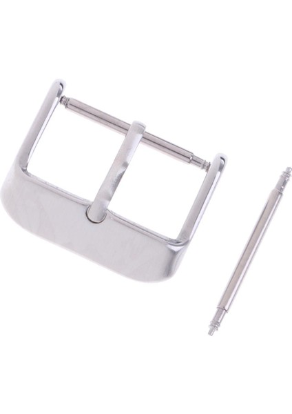 Paslanmaz Çelik Pin Toka Toka Izle Kayış Band Gümüş Toka Değiştirme (Yurt Dışından)