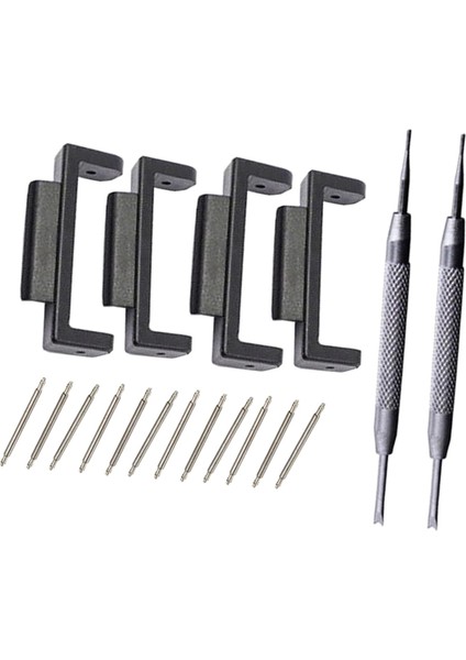 22MM Saat Kayışı Adaptörler Kiti Için Casio 110 150 300 400 9052 8900 Siyah (Yurt Dışından) fırsatları