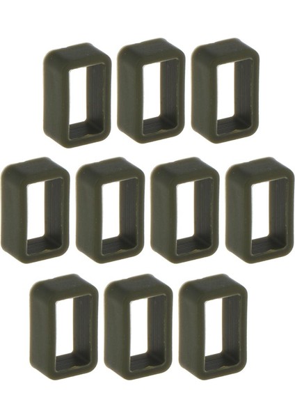 Silikon Raptiye Halkaları Siyahsı Yeşil (Yurt Dışından) fiyatları