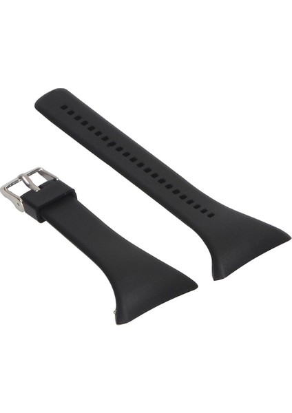 Polar Ft4 Ft7 Için Yumuşak Silikon Watch Band Askısı Hızı Monitörü Siyah (Yurt Dışından)