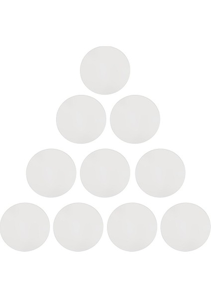 10 Adet Temizle Kubbeli Mineral Kristal Saatler Cebi Cam Değiştirme 37MM (Yurt Dışından)