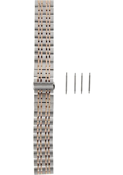 Paslanmaz Çelik Cilalı Izle Band Askı Erkekler Kadınlar Için 18/20 / 22MM Gül Altın 18MM (Yurt Dışından) indirimleri