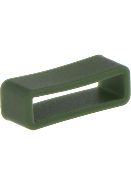 10 Parça Kauçuk Yedek Watch Band Deri Kayış Döngüleri 24MM Koyu Yeşil (Yurt Dışından) modelleri