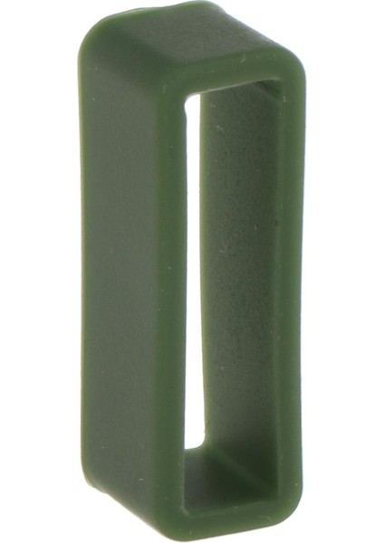 10 Parça Kauçuk Yedek Watch Band Deri Kayış Döngüleri 24MM Koyu Yeşil (Yurt Dışından) fırsatları