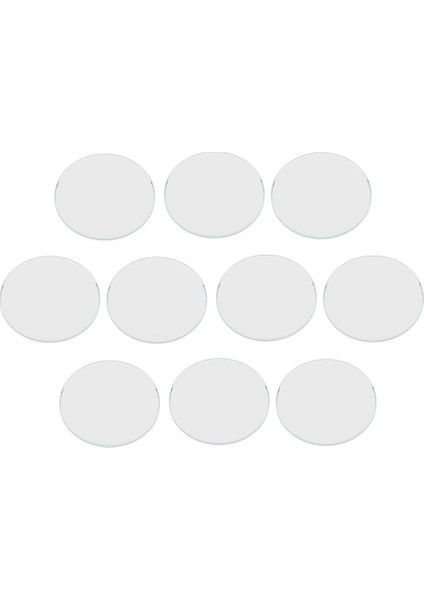 10X 1mm Kalın Düz Izle Kristal 16-33MM Mineral Saatler Cam Izle Bölüm 23.5 (Yurt Dışından) indirimleri