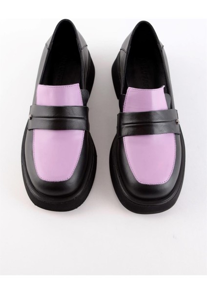 Marissa Siyah/lila Kadın Loafer indirimleri