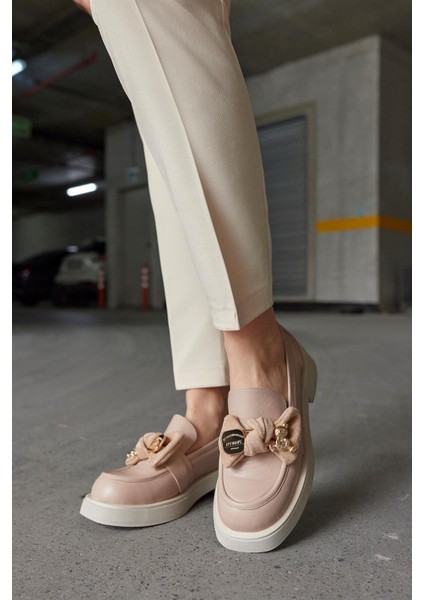 Little Teddy Bej Kadın Loafer