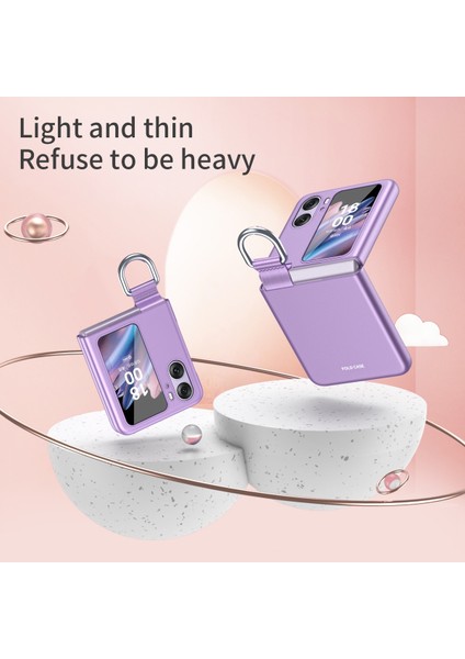 Oppo Find N2 Flip Için Ultra Ince Halka Tokalı Telefon Kılıfı (Yurt Dışından) fırsatları