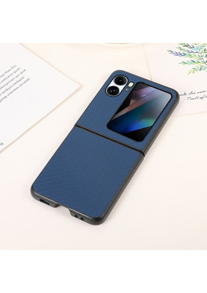 Oppo Find N2 Flip Için Karbon Fiber Dokulu Kılıf (Yurt Dışından) fiyatları