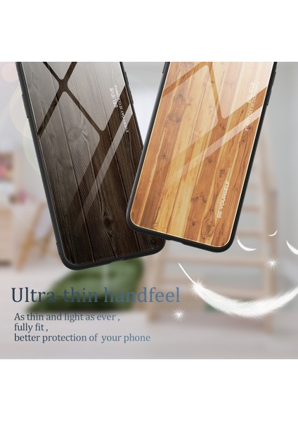 Xiaomi 13 Pro Için Ahşap Tahıl Gl Telefon Kılıfı (Yurt Dışından)