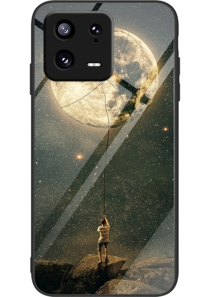 Xiaomi 13 Pro Için Boyalı Gl Telefon Kılıfı (Yurt Dışından)