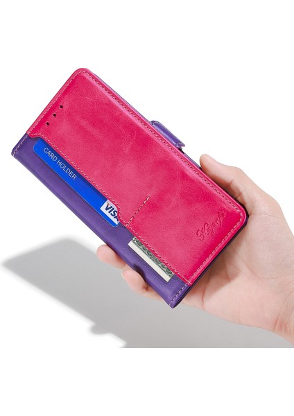 Xiaomi 13 Için Kontrast Renkli Deri Kasa (Yurt Dışından) modelleri