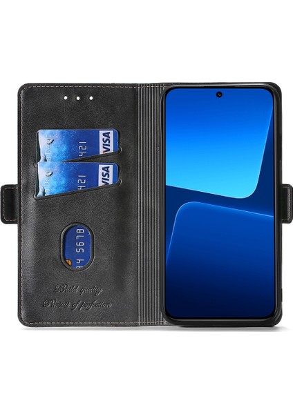 Xiaomi 13 Için Kontrast Renkli Deri Kasa (Yurt Dışından) fırsatları