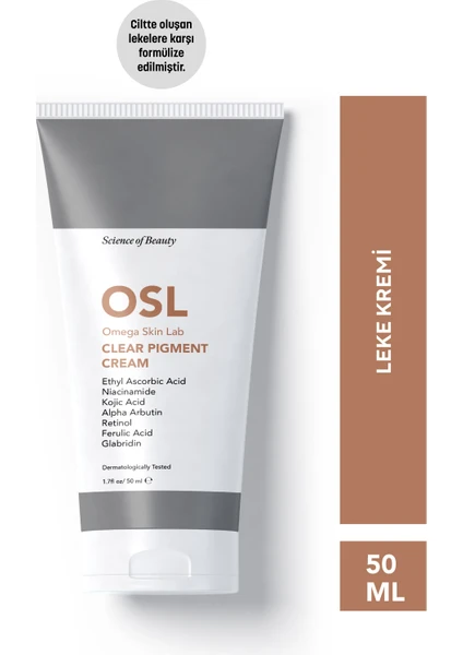 OSL Omega Skin Laboratories Clear Pigment Gel 50 ml