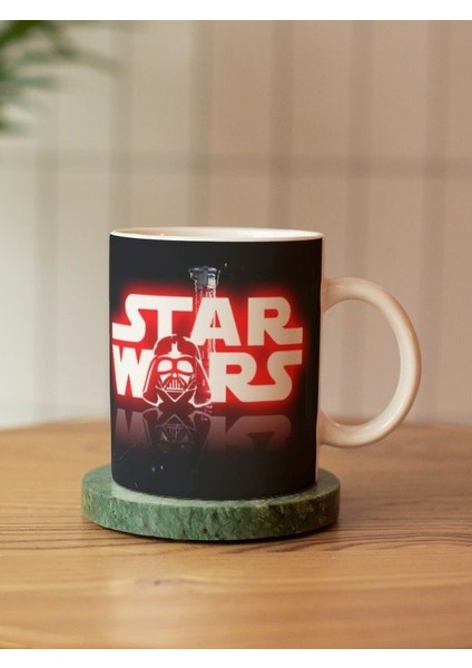 Star Wars Temalı Karakter Özel Tasarım Baskılı Kupa Bardak