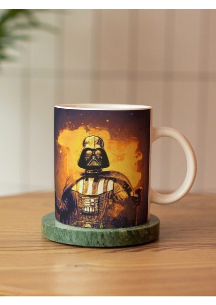 Star Wars Temalı Karakter Özel Tasarım Baskılı Kupa Bardak