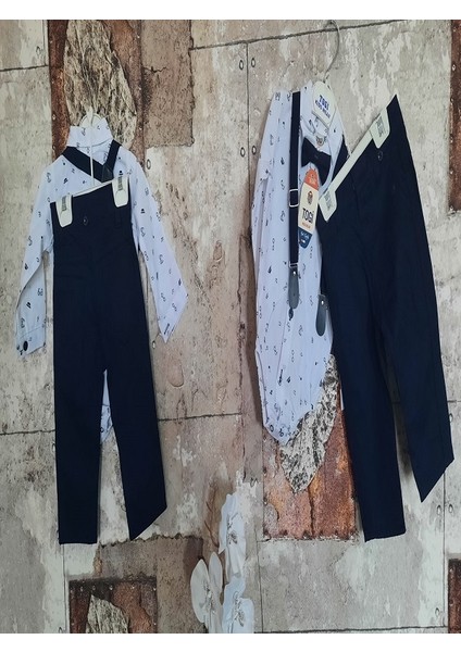 Çıtçıtlı Gözlük Dsn Gömlek Takım