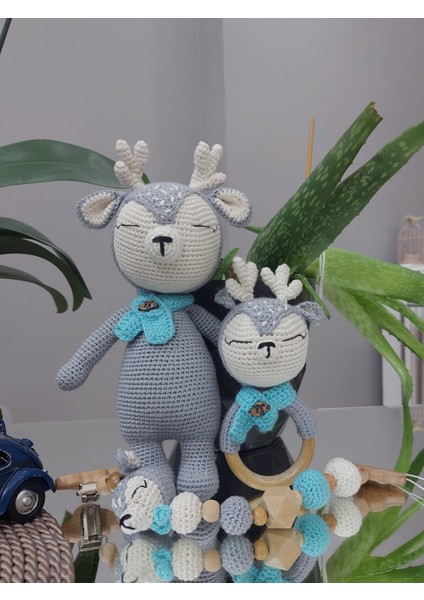 Amigurumi Geyik Yenidoğan Set fiyatları