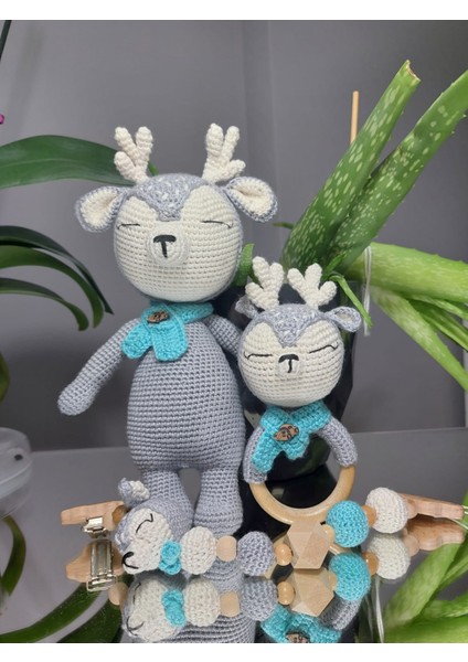 Amigurumi Geyik Yenidoğan Set fırsatları