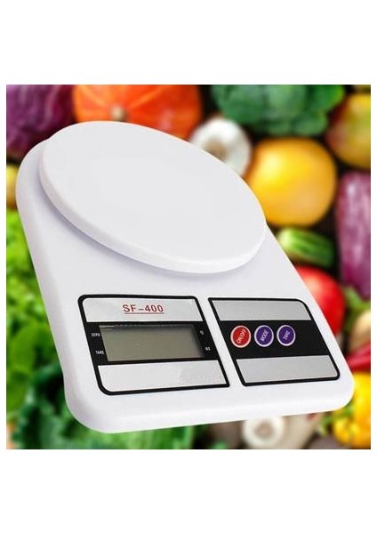 LCD Ekranlı Dijital Hassas Mutfak Terazisi Tartısı Baskülü