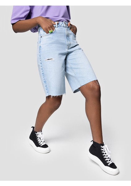 Regular Fit Kadın Şort