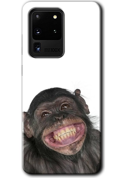 Samsung Galaxy S20 Ultra Kılıf Hd Desen Baskılı Arka Kapak + Temperli Cam - Şıpsevdi Aşk