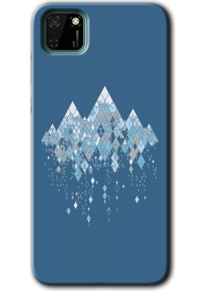 Huawei Y5P Kılıf Hd Desen Baskılı Arka Kapak + Temperli Cam - Iceberg fiyatları