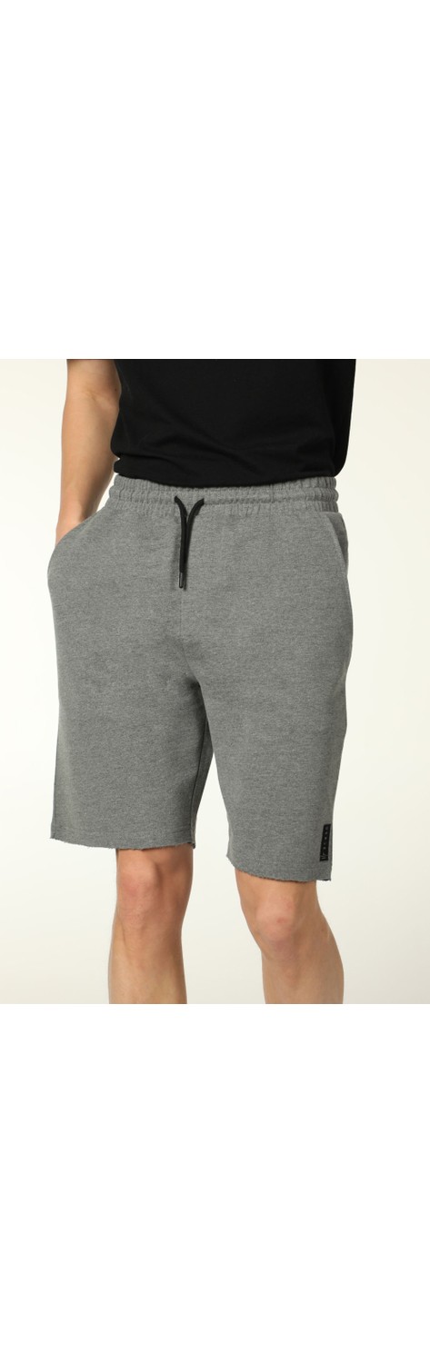 Defy's Erkek Paça Ve Etiket Detaylı Cepli Regular Fit Şort Siyah görsel 7