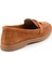 Taba Süet Hakiki Deri Kadın Loafer Ayakkabı K01269354102 4