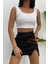 Kadın Askılı Crop Top Bluz 1