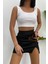 Kadın Askılı Crop Top Bluz 3