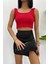 Kadın Askılı Crop Top Bluz 1