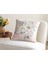 Lerna Baskılı Kırlent Kılıfı 45 x 45 cm Pudra 1
