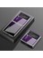 For Samsung Galaxy Z Flip 4 Koyu Renk Eğim Cep Telefonu Kılıfları (Yurt Dışından) 1