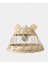 Rattan Bambu Hasır Çapraz Ayıcık Çocuk Odası Rattan Avize 1
