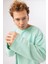 Erkek Calm Oversize Mint Sweatshirt 1