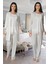 3044 Dantel Sabahlıklı Lohusa Pijama 1
