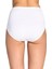 4 Adet Tutku Kadın Yüksek Bel Bato Kalın Lastik Külot Beyaz 4