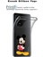 Apple iPhone 13 Uyumlu Kapak Mickey Mouse Tasarımlı Şeffaf Silikon Kılıf 2