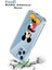 Apple iPhone 13 Uyumlu Kapak Mickey Mouse Tasarımlı Şeffaf Silikon Kılıf 3