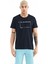 Otis Lacivert Standart Kalıp Erkek T-Shirt - 88228 1