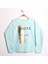 Kız Çocuk Sweatshirt Shine Varak Baskılı 4