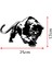 Panter Panther Kaplan Puma Oto Sticker Araba Cam Sticker 25X17CM 2